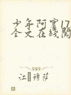 少年阿宾172全文在线阅读