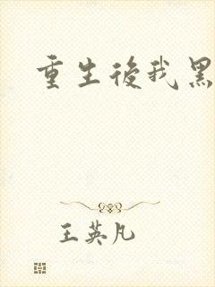 重生后我黑化了封面