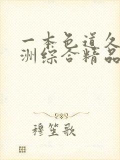 一本色道久久亚洲综合精品封面