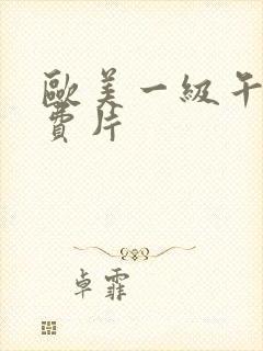 欧美一级午夜免费片