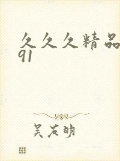 久久久精品久久91