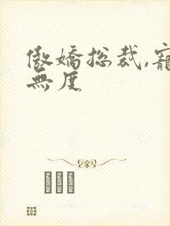 傲娇总裁,宠妻无度封面