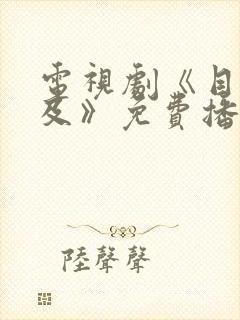 电视剧《目之所及》免费播放