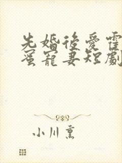 先婚后爱霍总甜蜜宠妻短剧封面