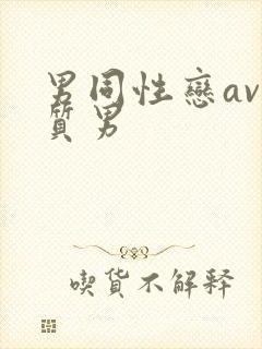 男同性恋av优质男