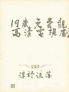 19岁免费观看高清电视剧韩剧