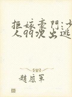 拒嫁豪门:少夫人99次出逃222 小说封面