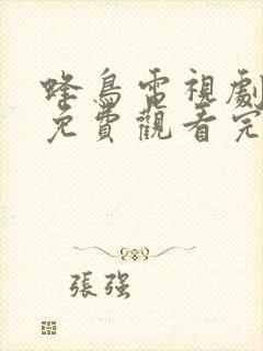 蜂鸟电视剧全集免费观看完整版