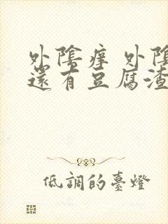 外阴痒 外阴里还有豆腐渣的东西