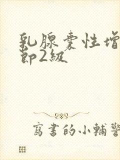 乳腺囊性增生结节2级