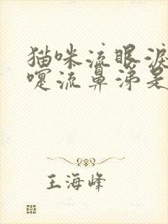 猫咪流眼泪打喷嚏流鼻涕是什么症状