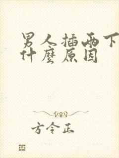 男人插两下就射什么原因