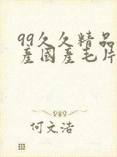 99久久精品国产国产毛片