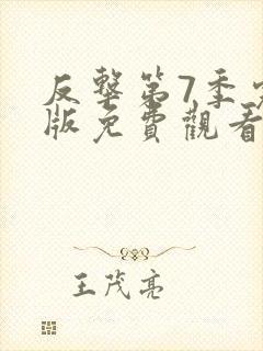 反击第7季完整版免费观看