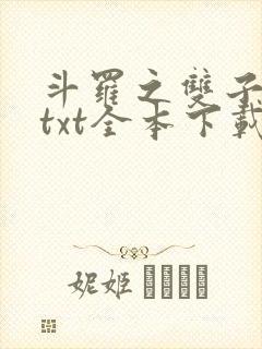 斗罗之双子斗罗txt全本下载封面