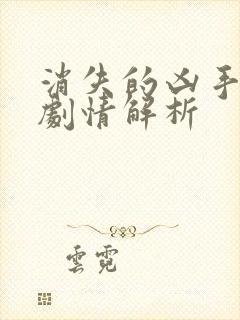 消失的凶手详细剧情解析