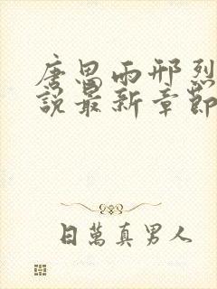 唐思雨邢烈寒小说最新章节