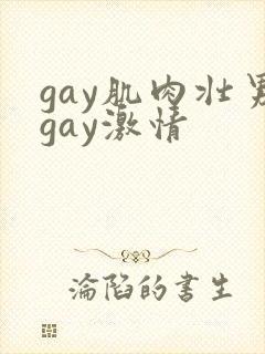 gay肌肉壮男gay激情封面