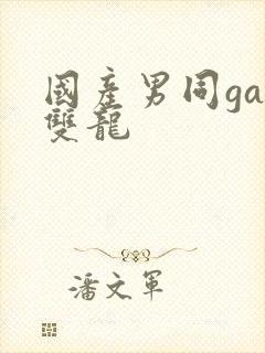 国产男同gay双龙