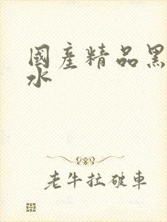 国产精品黑丝喷水