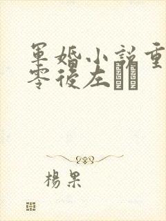 军婚小说重生八零后左蒨蒨