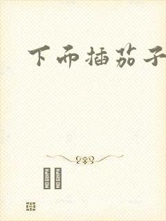 下面插茄子封面