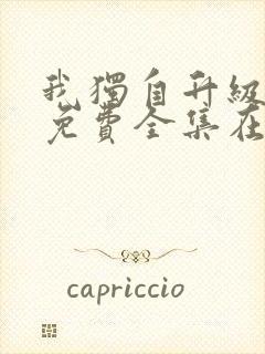 我独自升级漫画免费全集在线看