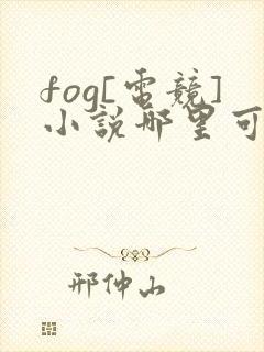 fog[电竞]小说哪里可以免费阅读封面