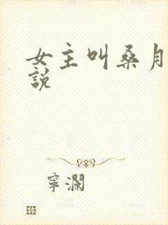 女主叫桑月的小说