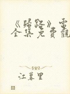 《归路》电视剧全集免费观看高清封面