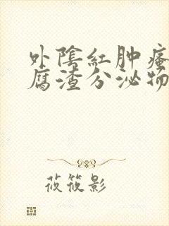 外阴红肿瘙痒豆腐渣分泌物