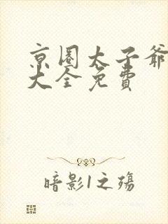 京圈太子爷短剧大全免费