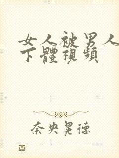 女人被男人插入下体视频