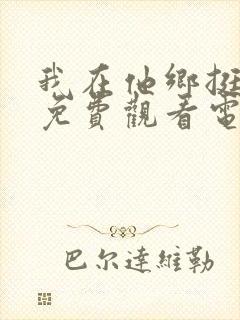 我在他乡挺好的免费观看电视剧全集封面