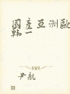 国产亚洲欧美日韩一