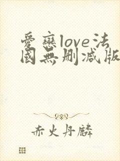 爱恋love法国无删减版在线观看