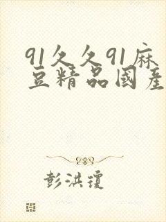 91久久91麻豆精品国产