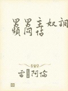 男男主奴调教视频网站