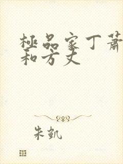 极品家丁萧夫人和方丈