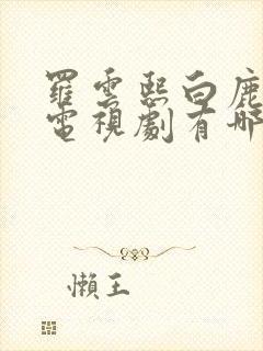 罗云熙白鹿演的电视剧有哪些