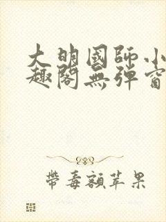 大明国师小说笔趣阁无弹窗