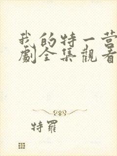 我的特一营电视剧全集观看免费封面