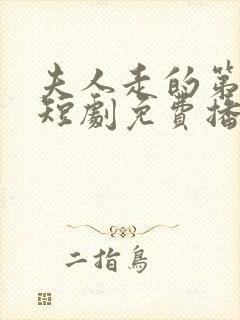 夫人走的第三年短剧免费播放在线观看封面