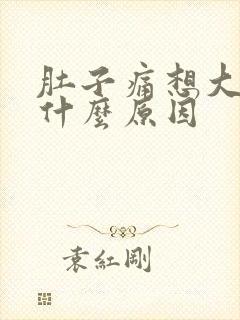 肚子痛想大便是什么原因