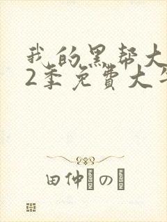 我的黑帮大佬第2季免费大牛