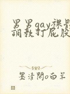 男男gay裸体调教打屁股封面