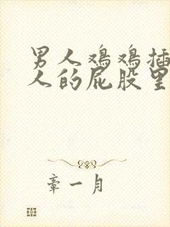 男人鸡鸡插进女人的屁股里