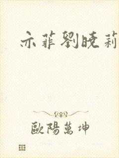 亦菲刘晓莉小说