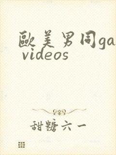 欧美男同gay videos封面