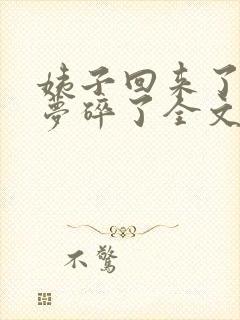 姨子回来了新婚梦碎了全文免费阅读